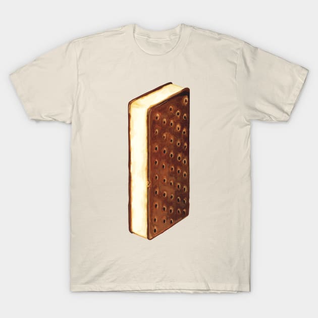 Ice Cream Novelties Ice Cream Sandwich T-Shirt by KellyGilleran